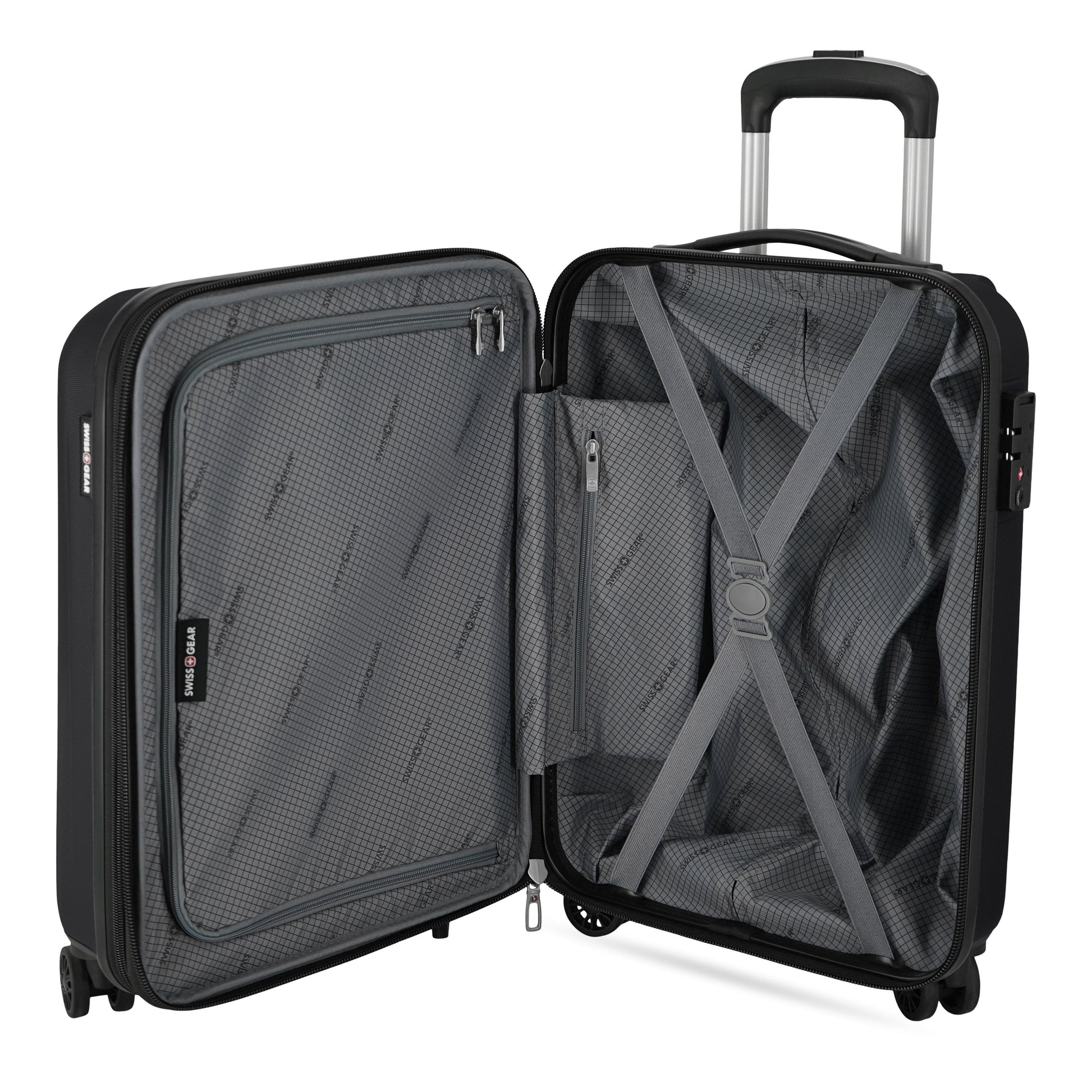 Swiss Gear Luggage Swiss Gear Chrome Reserve Expandable Carry-On Spinner Luggage