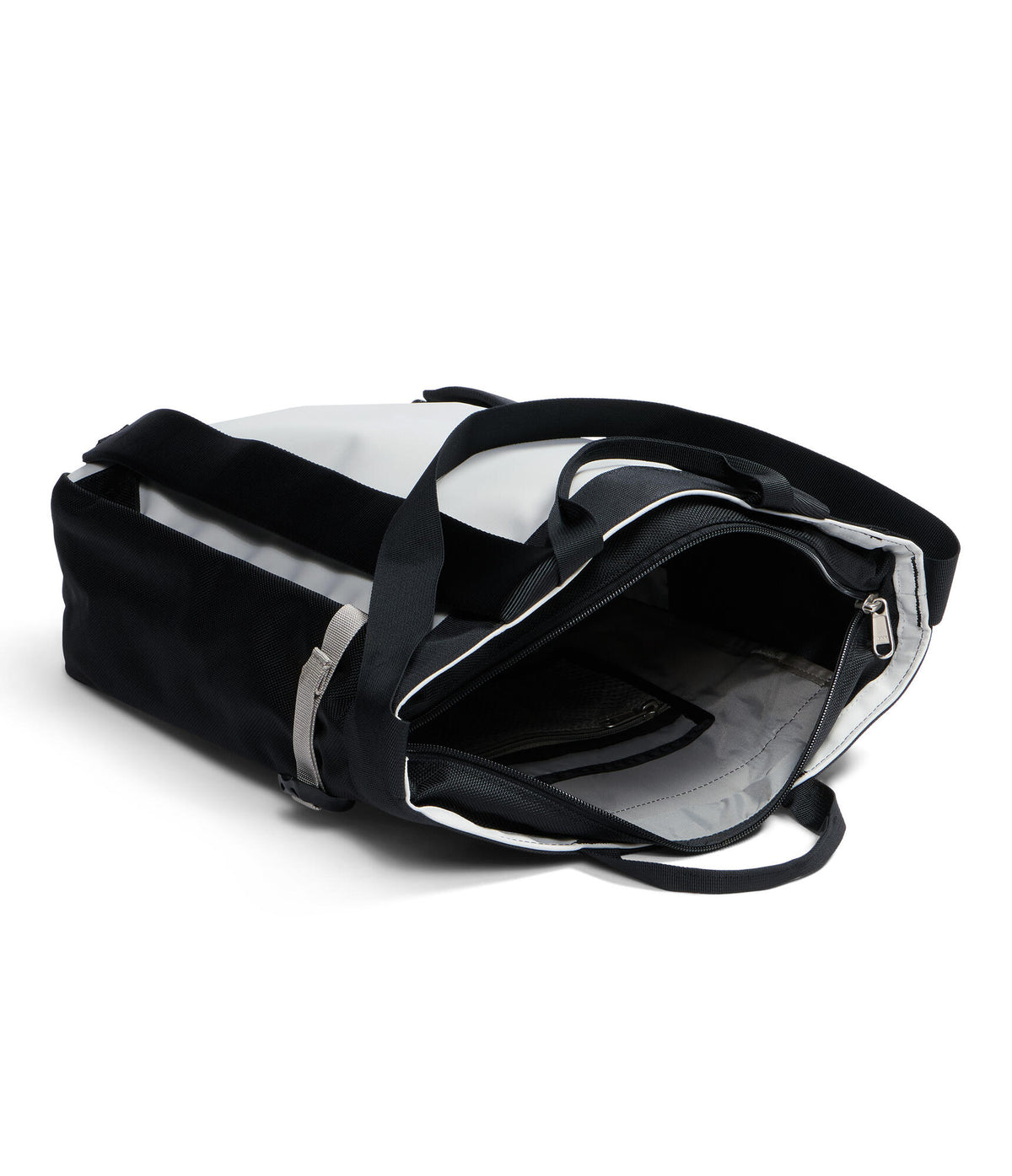 The North Face Backpacks Cumulus Cloud/TNF Black/Stone Slab The North Face Base Camp Tote Pack - Cumulus Cloud/TNF Black/Stone Slab