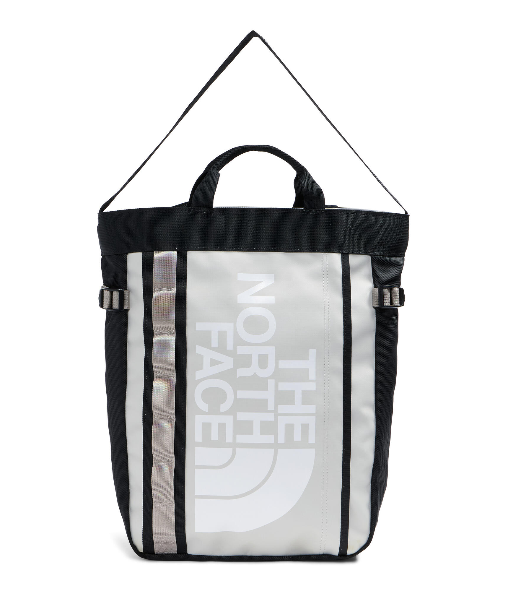 The North Face Backpacks Cumulus Cloud/TNF Black/Stone Slab The North Face Base Camp Tote Pack - Cumulus Cloud/TNF Black/Stone Slab