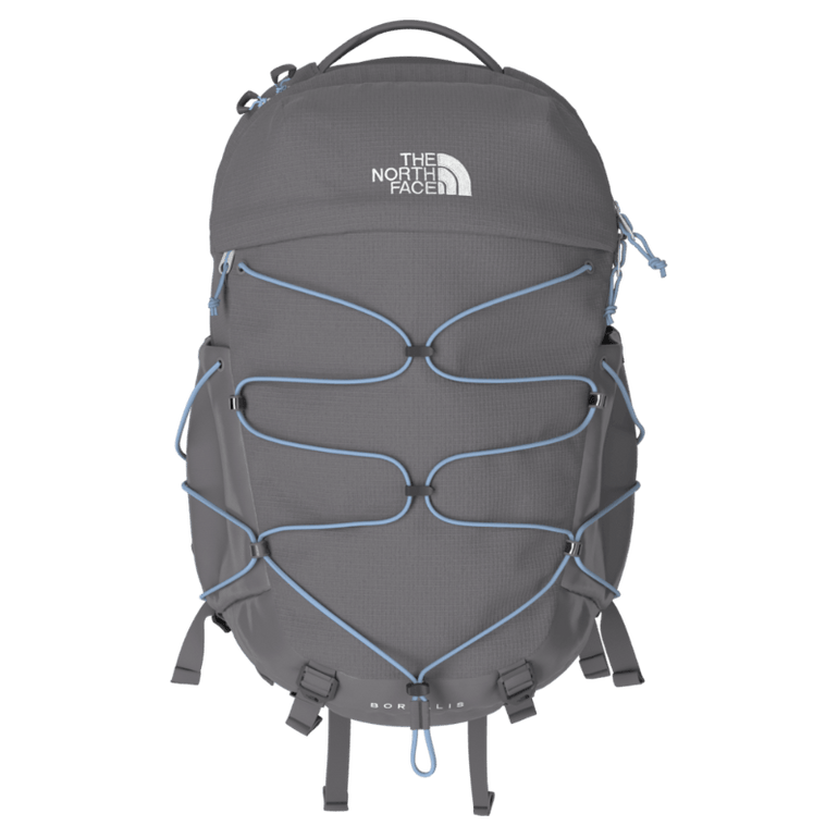 The North Face Backpacks Zinc Grey Dark Heather/Powder Blue-NPF The North Face Women’s Borealis Backpack