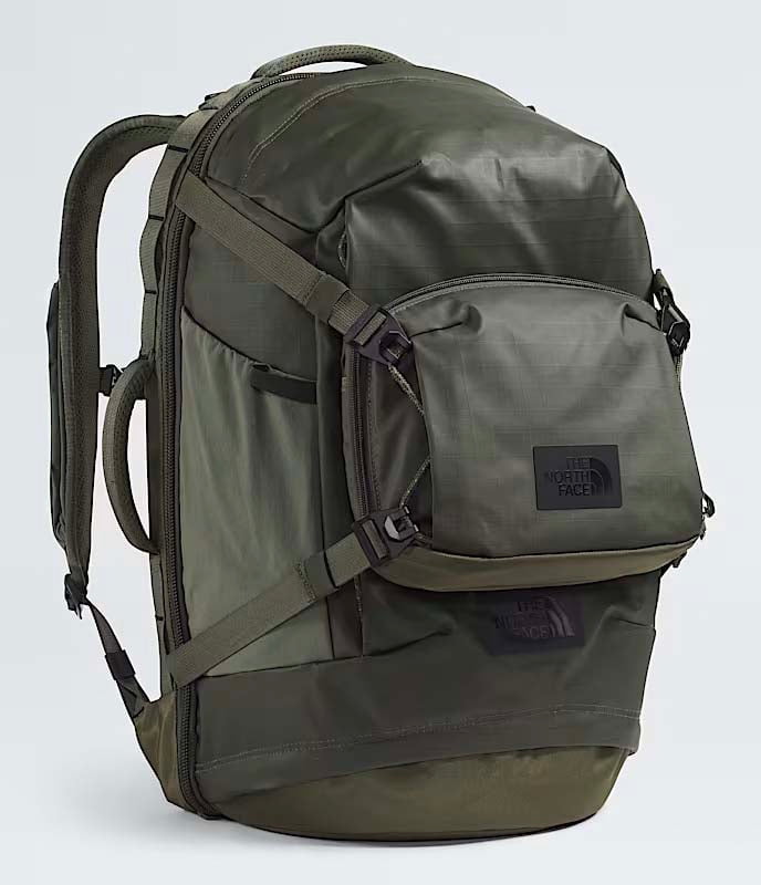 The North Face Base Camp Voyager Pro Crossbody - New Taupe Green/TNF Black