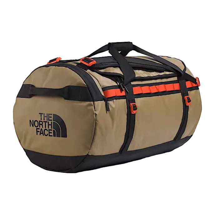 The North Face Duffles Cedar/TNF Black/Lava Red The North Face Base Camp Duffel—L - Cedar/TNF Black/Lava Red