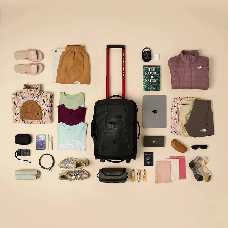 The North Face Luggage Soapstone/Slate Rock The North Face Base Camp Rolling Thunder—22'' Luggage - Soapstone/Slate Rock