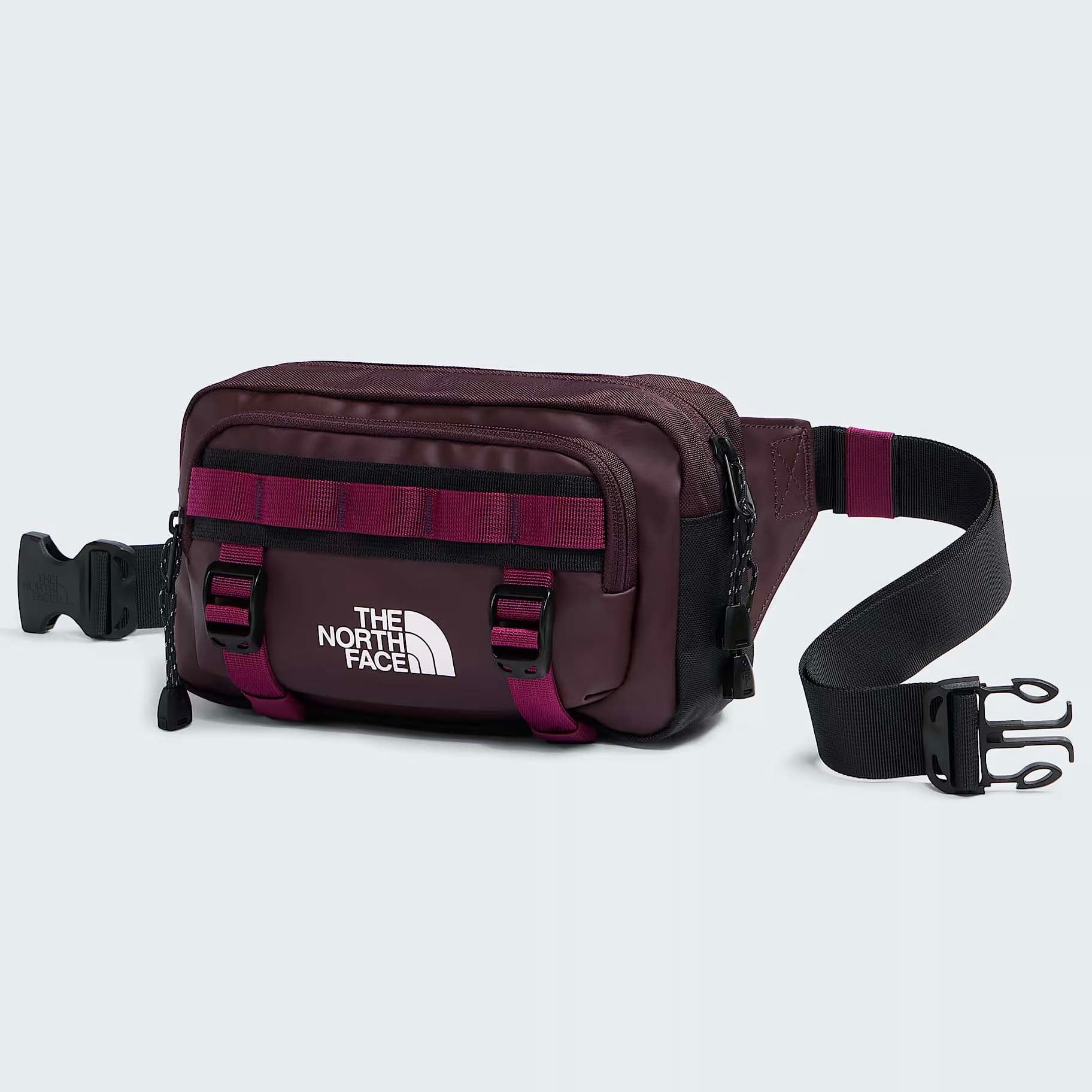 The North Face Waist Pouches Deep Burgundy/TNF Black/Burgundy Crush The North Face Base Camp Lumbar
