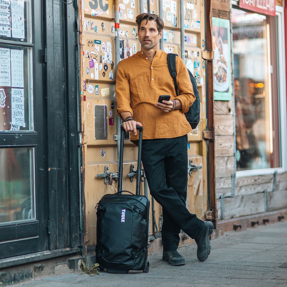 Thule Luggage Thule Chasm Carry On Wheeled Duffel Suitcase
