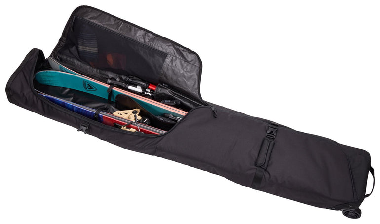 Thule Ski Bag Black Thule RoundTrip Ski Roller Bag 175cm - Black