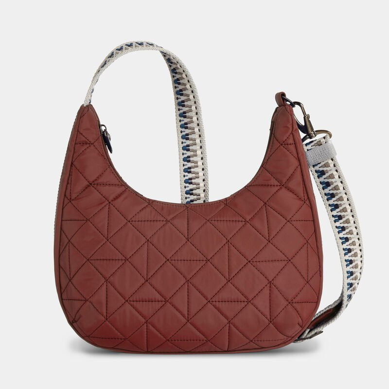 Travelon Cross-Body Bag Geo Paprika Travelon Anti-Theft Boho Slouchy Crossbody - Geo Paprika