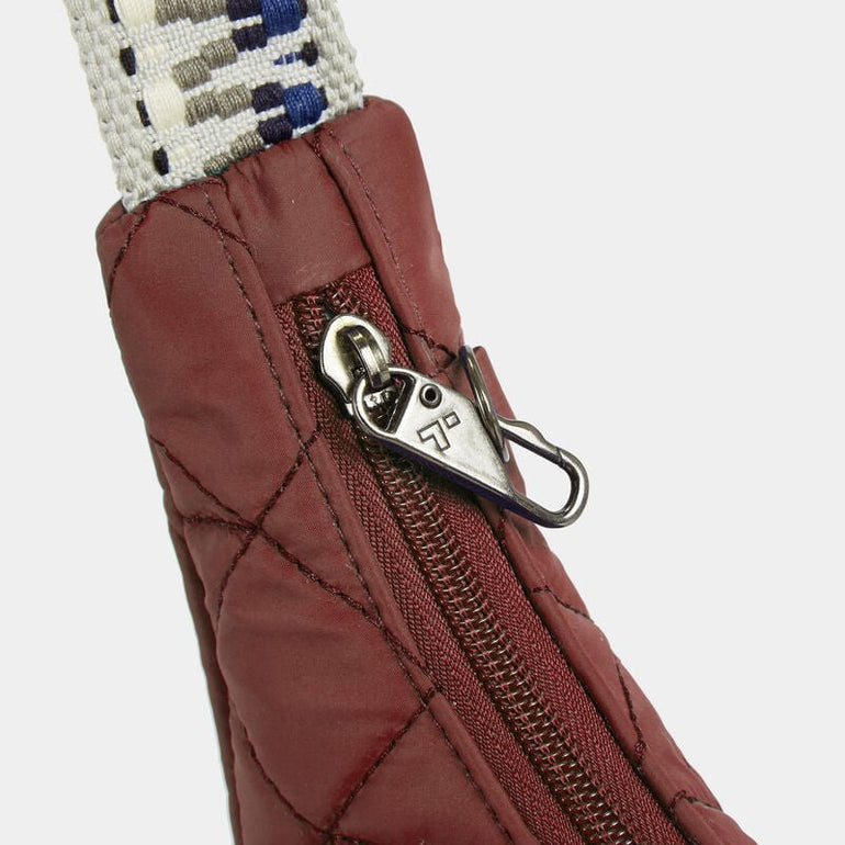 Travelon Cross-Body Bag Geo Paprika Travelon Anti-Theft Boho Slouchy Crossbody - Geo Paprika
