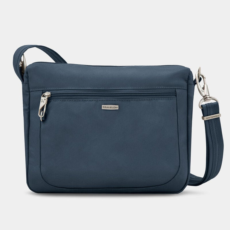 Travelon Cross-Body Bag Midnight Travelon Anti-Theft Classic Small E/W Crossbody (RFID Blocking)