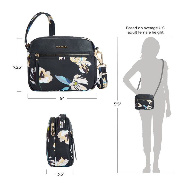 Travelon Cross-Body Bag Travelon Anti-Theft Addison Small Crossbody