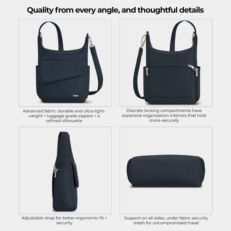 Travelon Messenger Travelon Anti-Theft Classic Messenger Bag (RFID Blocking)