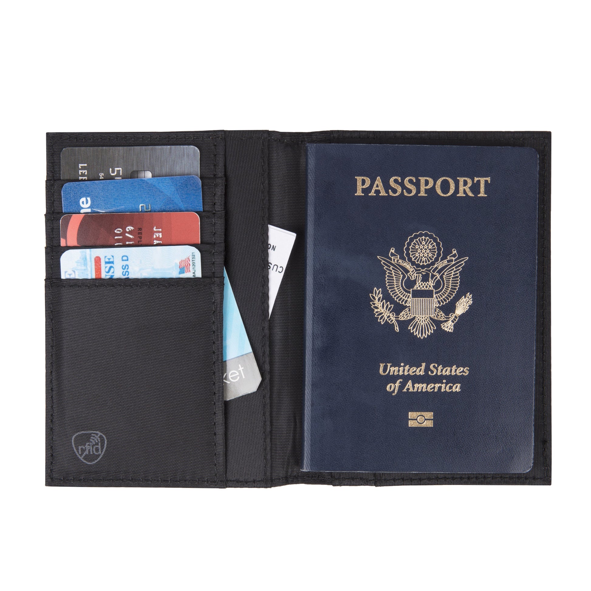 Travelon Passport Case Black Travelon RFID Blocking Passport Case