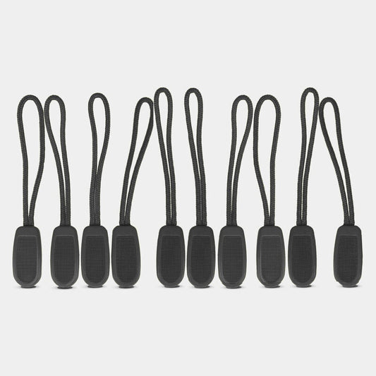 Travelon Travel Accessories Black Travelon Set of 10 Zip Extensions