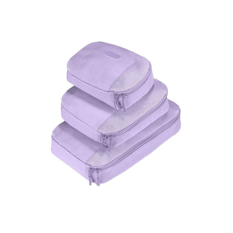 Travelon Travel Accessories Lilac Travelon Set of 3 Packing Cubes