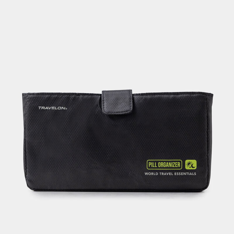 Travelon Travel Accessories Travelon World Travel Essentials 7-Day AM/PM Push Button Pill Case