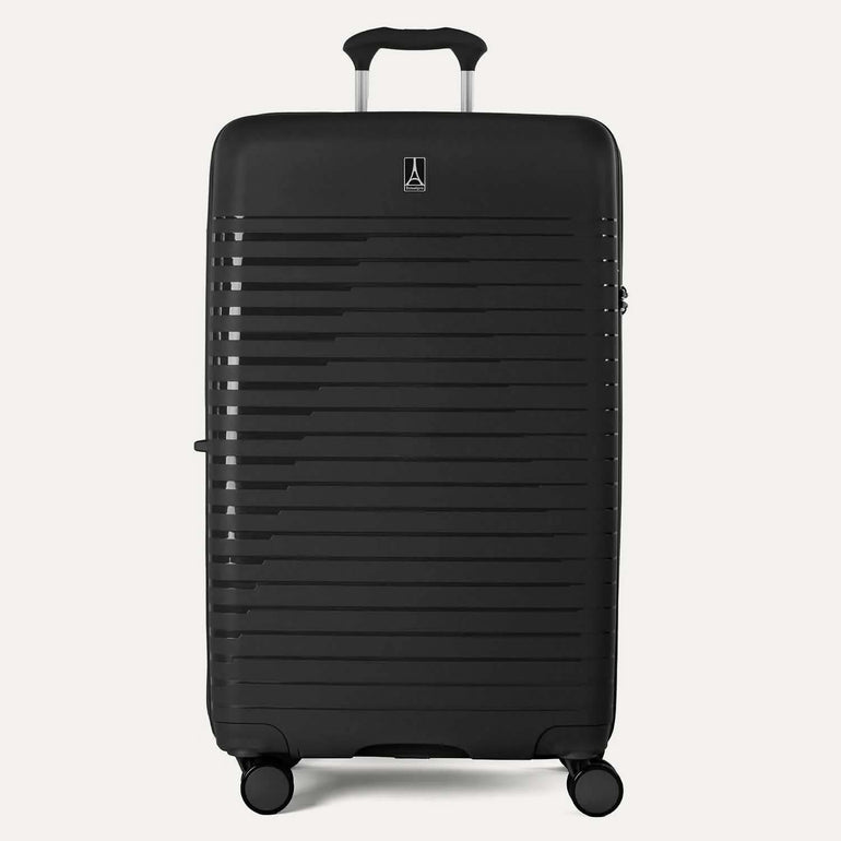 Travelpro Luggage Black Travelpro Optima Expandable Check-In Spinner Large Luggage