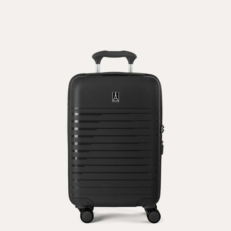 Travelpro Luggage Black Travelpro Optima Expandable Compact Spinner Carry-On Luggage