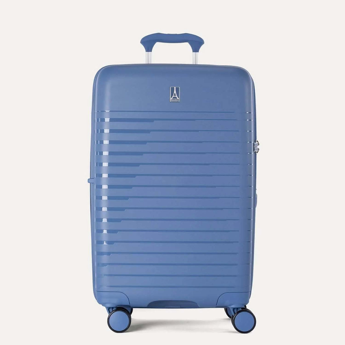 Travelpro Luggage Horizon Blue Travelpro Optima Expandable Check-In Spinner Medium Luggage