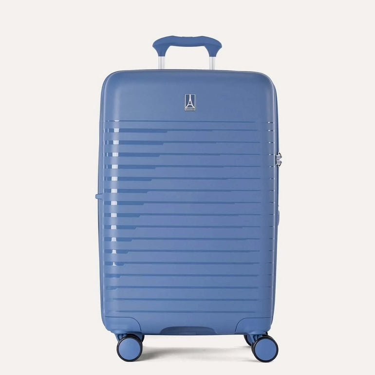 Travelpro Luggage Horizon Blue Travelpro Optima Expandable Check-In Spinner Medium Luggage