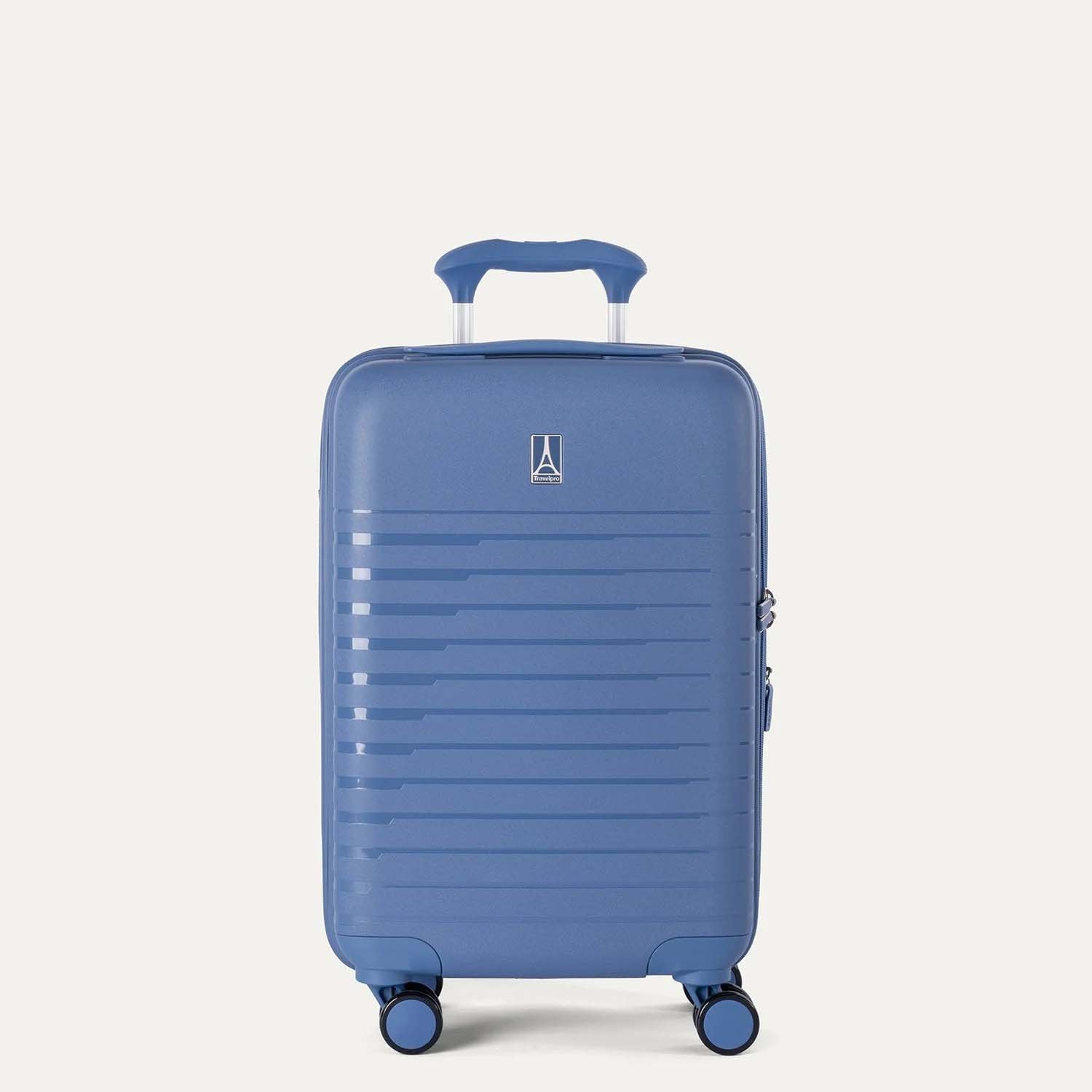 Travelpro Luggage Horizon Blue Travelpro Optima Expandable Compact Spinner Carry-On Luggage