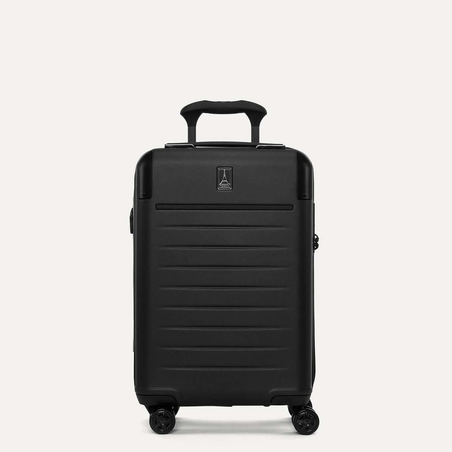 Travelpro Luggage Jet Black Travelpro Platinum Elite Hardside Spinner Compact Carry-On Luggage
