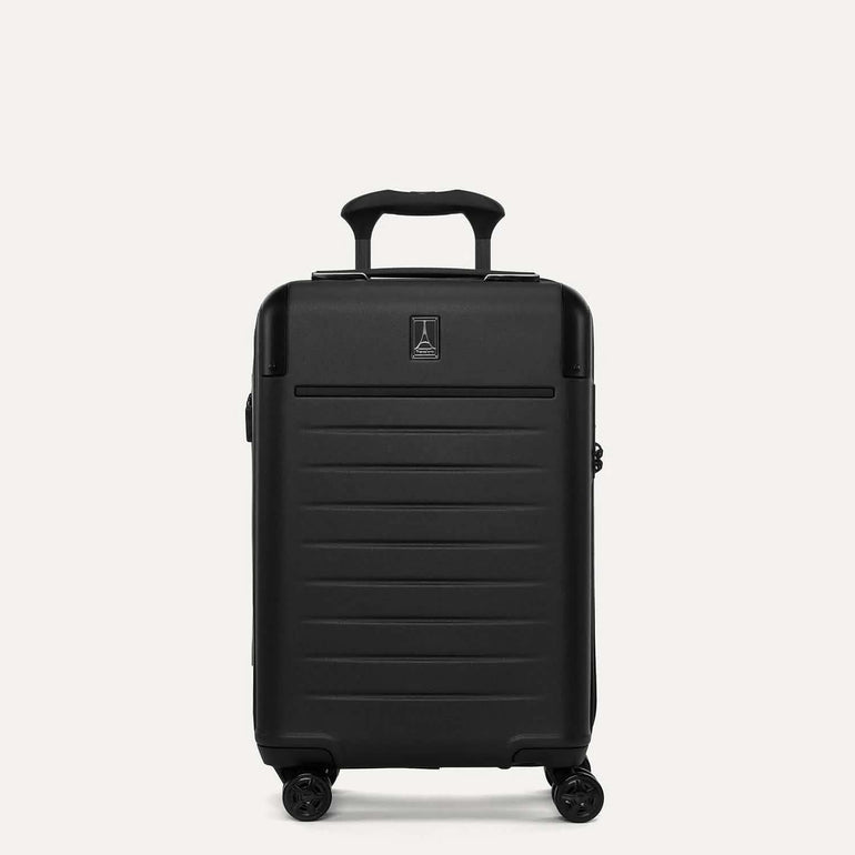 Travelpro Luggage Jet Black Travelpro Platinum Elite Hardside Spinner Compact Carry-On Luggage