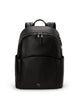 Tumi Backpacks Black/Gunmetal Tumi Voyageur Leather Raina Large Backpack