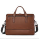 Tumi Briefcases Cognac Tumi Harrison Sycamore Slim Brief - Leather