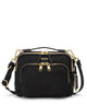 Tumi Cross-Body Bag Black/Gold Tumi Voyageur Teghan Crossbody