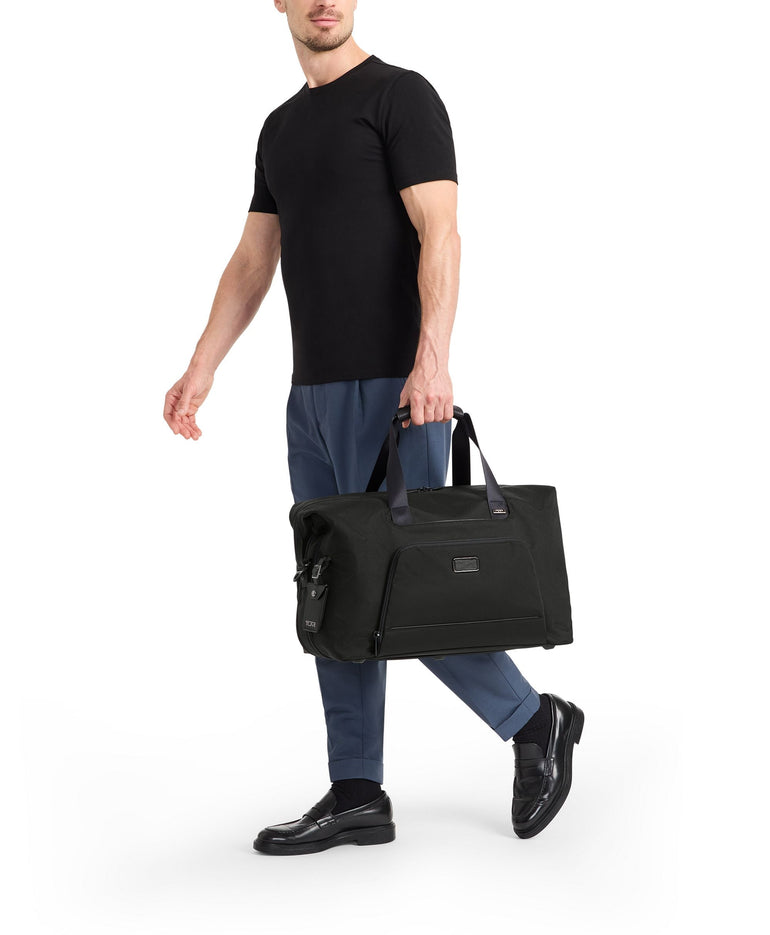 Tumi Duffles Grey Alloy Tumi Alpha Double Expansion Duffel - Grey Alloy