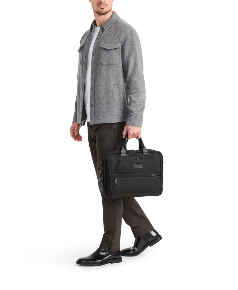 Tumi Laptop Briefcases Black Tumi Alpha Medium 15" Briefcase
