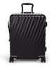 Tumi Luggage Black Texture Tumi 19 Degree Frame Continental 4 Wheeled Carry-On Luggage