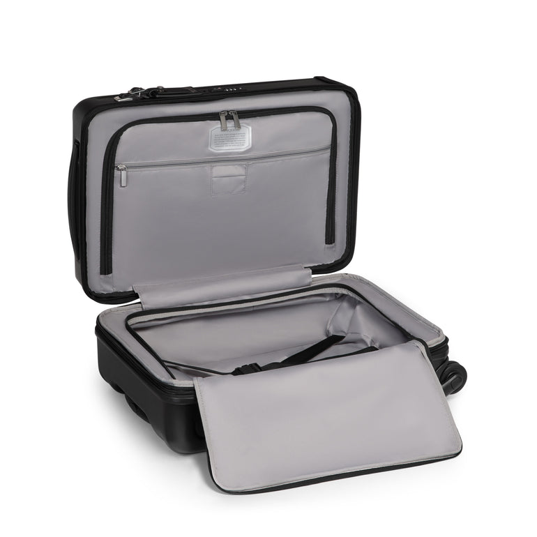 Tumi Luggage Black Textured Tumi Ventra Expandable Carry-On Luggage