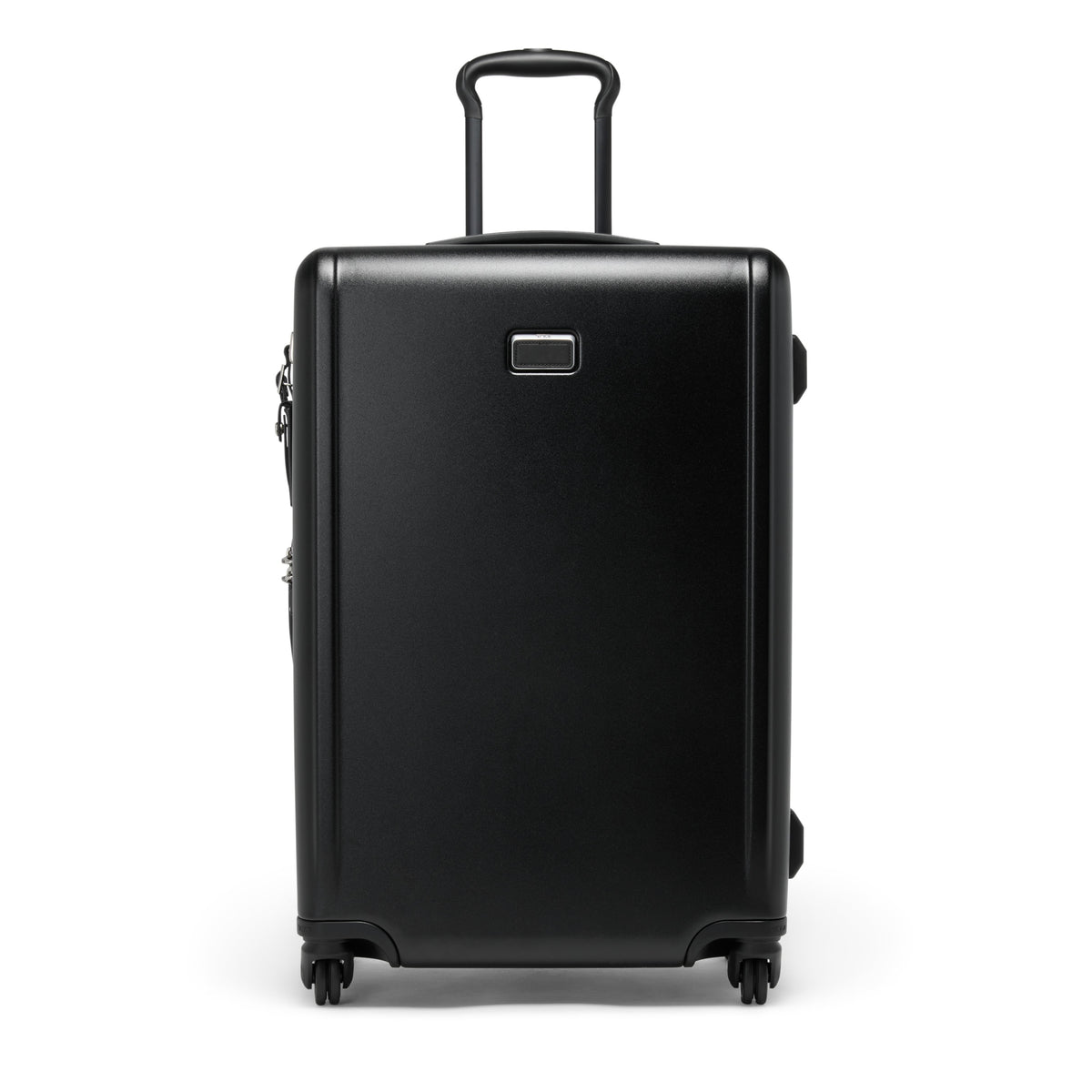 Tumi Luggage Black Textured Tumi Ventra Medium Expandable Checked Luggage
