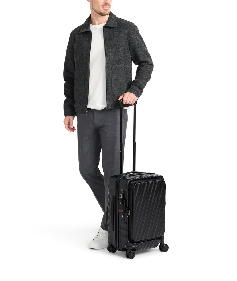 Tumi Luggage Black Tumi 19 Degree Large Front Access Expandable Carry-On Luggage