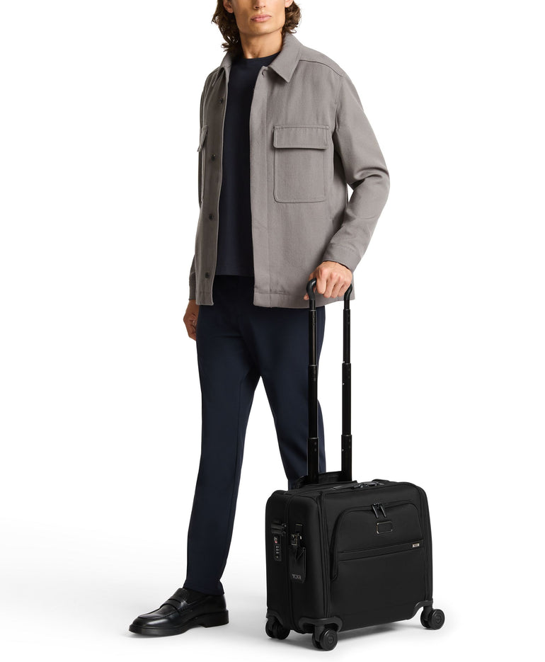 Tumi Luggage Black Tumi Alpha Compact Carry-On Luggage