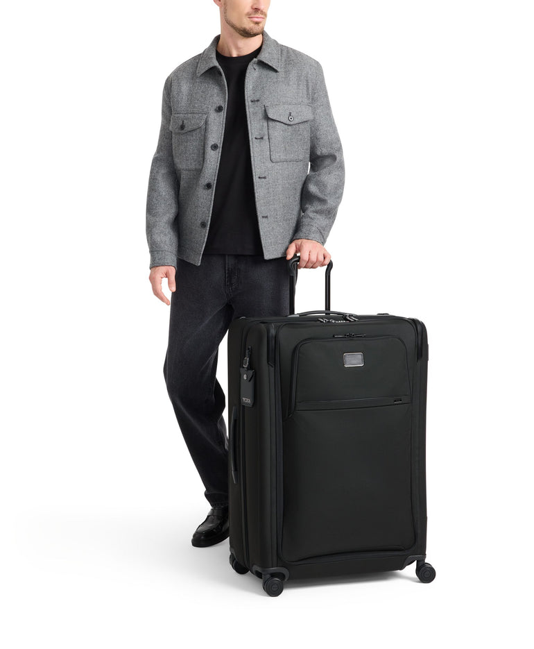 Tumi Luggage Black Tumi Alpha X-Large Dual Access Expandable Checked Luggage