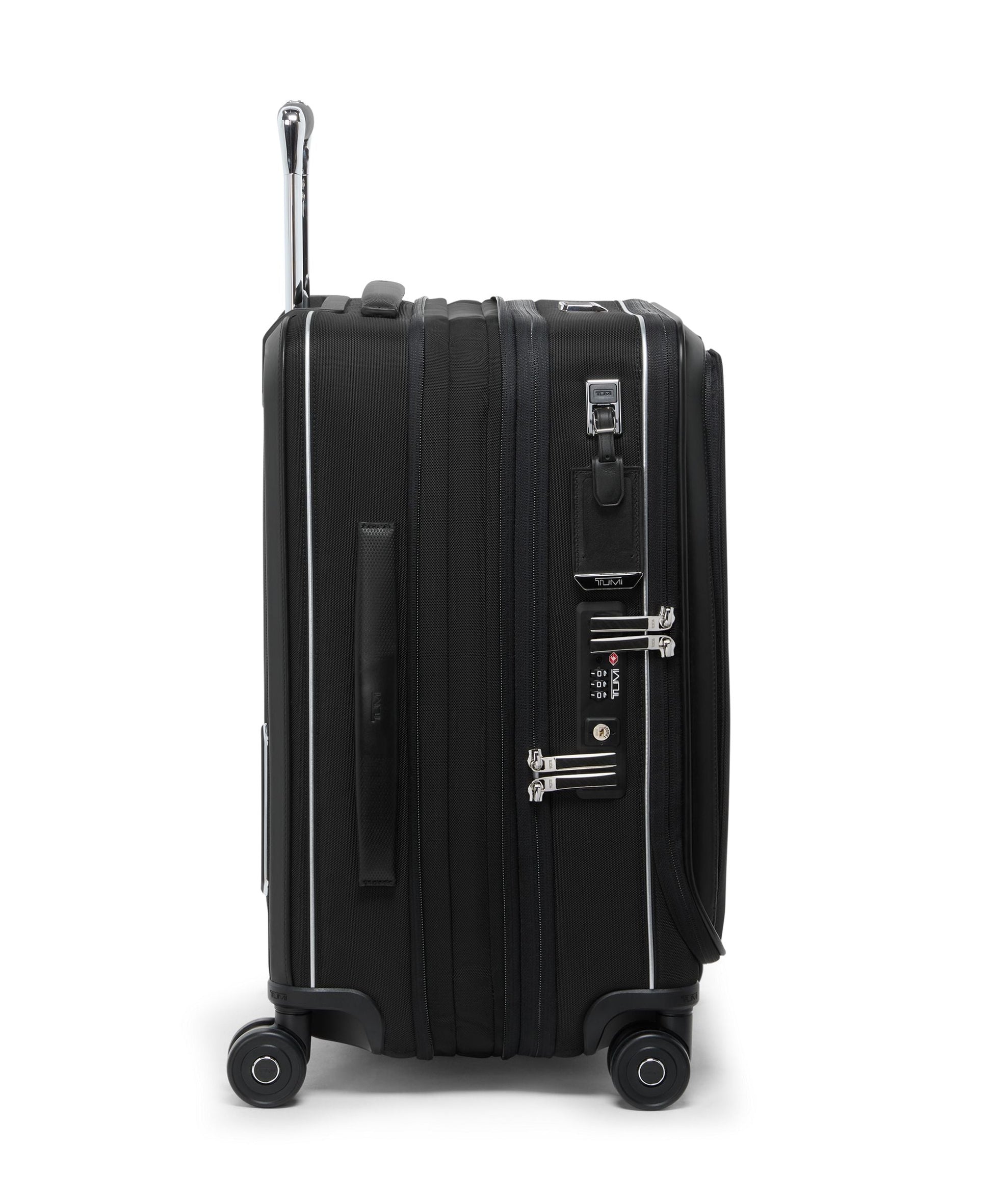 Tumi Luggage Black Tumi Arrivé International Dual Access 4 Wheeled Carry-On Luggage