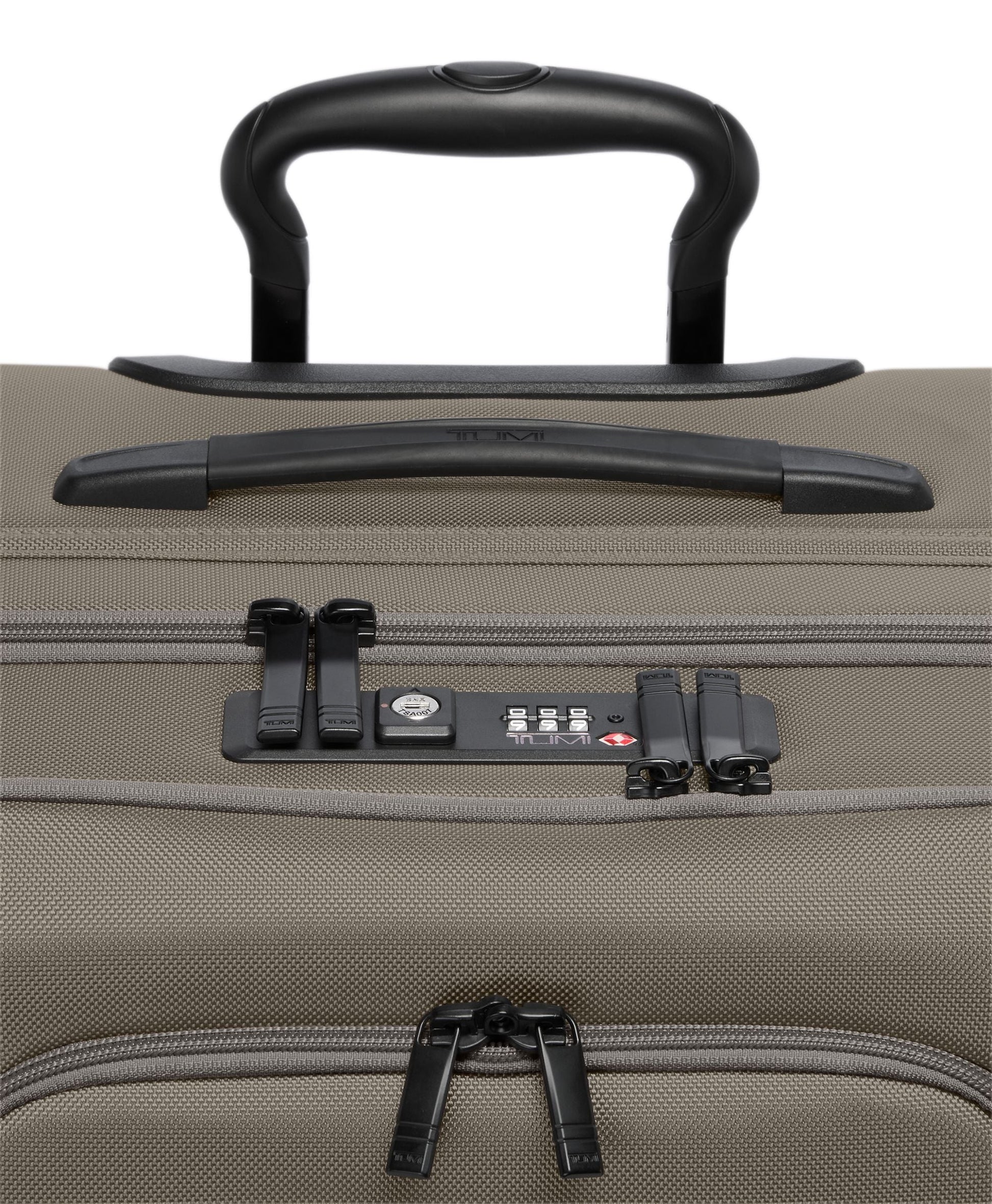 Tumi Luggage Grey Alloy Tumi Alpha Medium Dual Access Expandable Checked Luggage - Grey Alloy