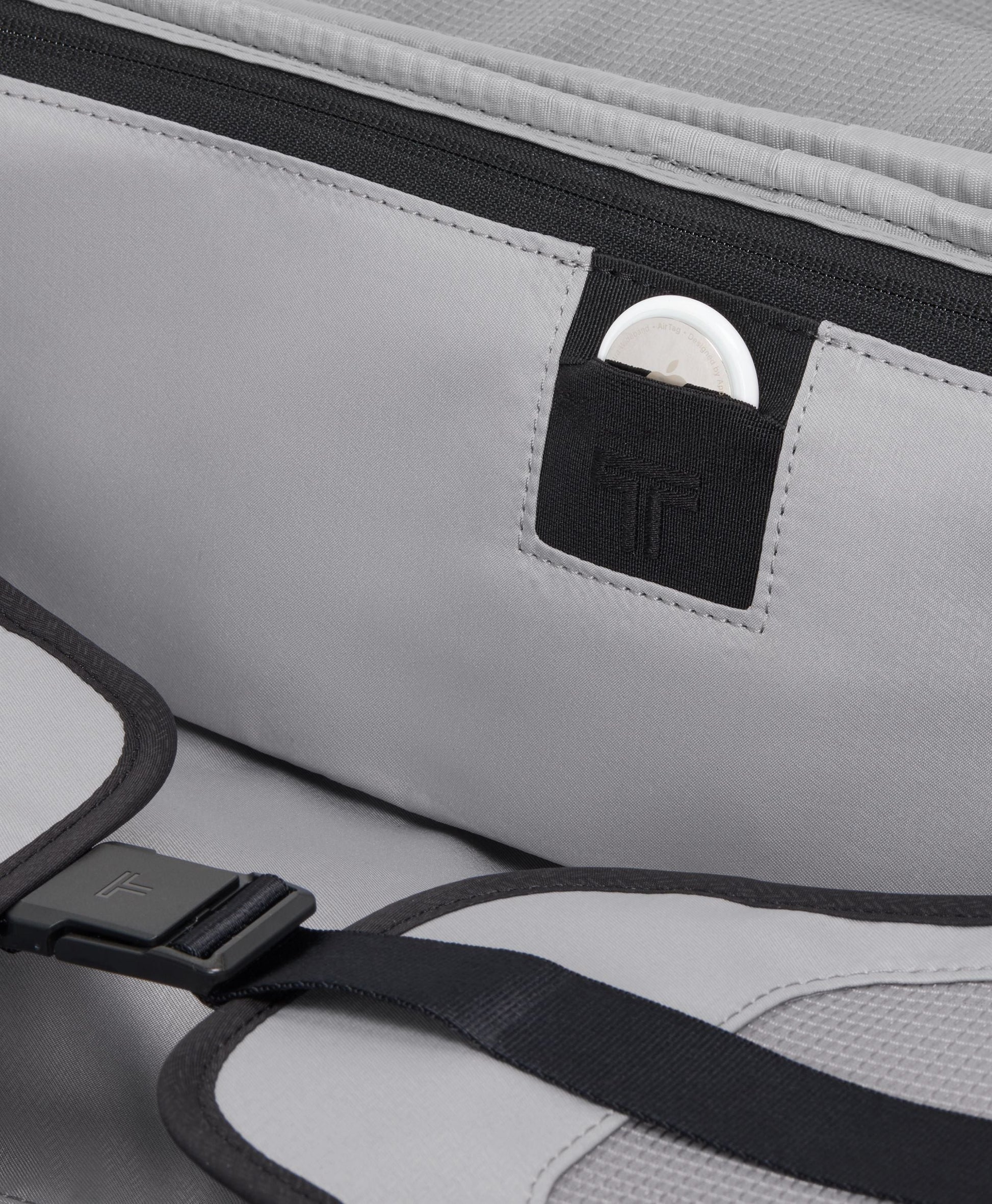 Tumi Luggage Grey Alloy Tumi Alpha Medium Dual Access Expandable Checked Luggage - Grey Alloy