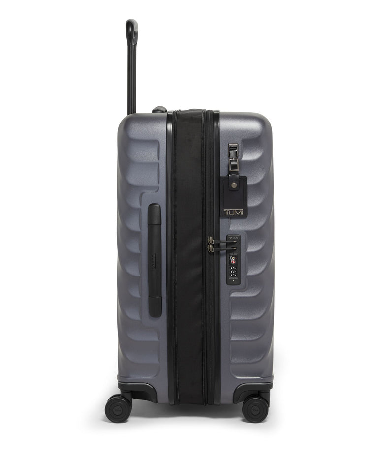 Tumi Luggage Grey Textured Tumi 19 Degree Short Trip Expandable 4 Wheeled Packing Case Medium Luggage - Textured Finish