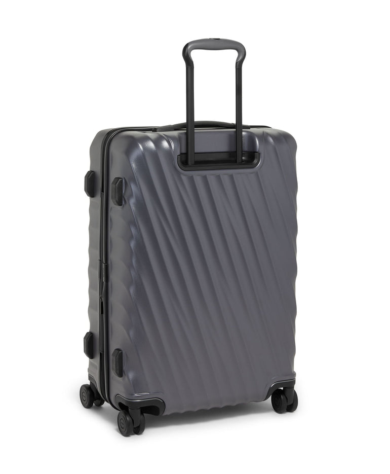 Tumi Luggage Grey Textured Tumi 19 Degree Short Trip Expandable 4 Wheeled Packing Case Medium Luggage - Textured Finish