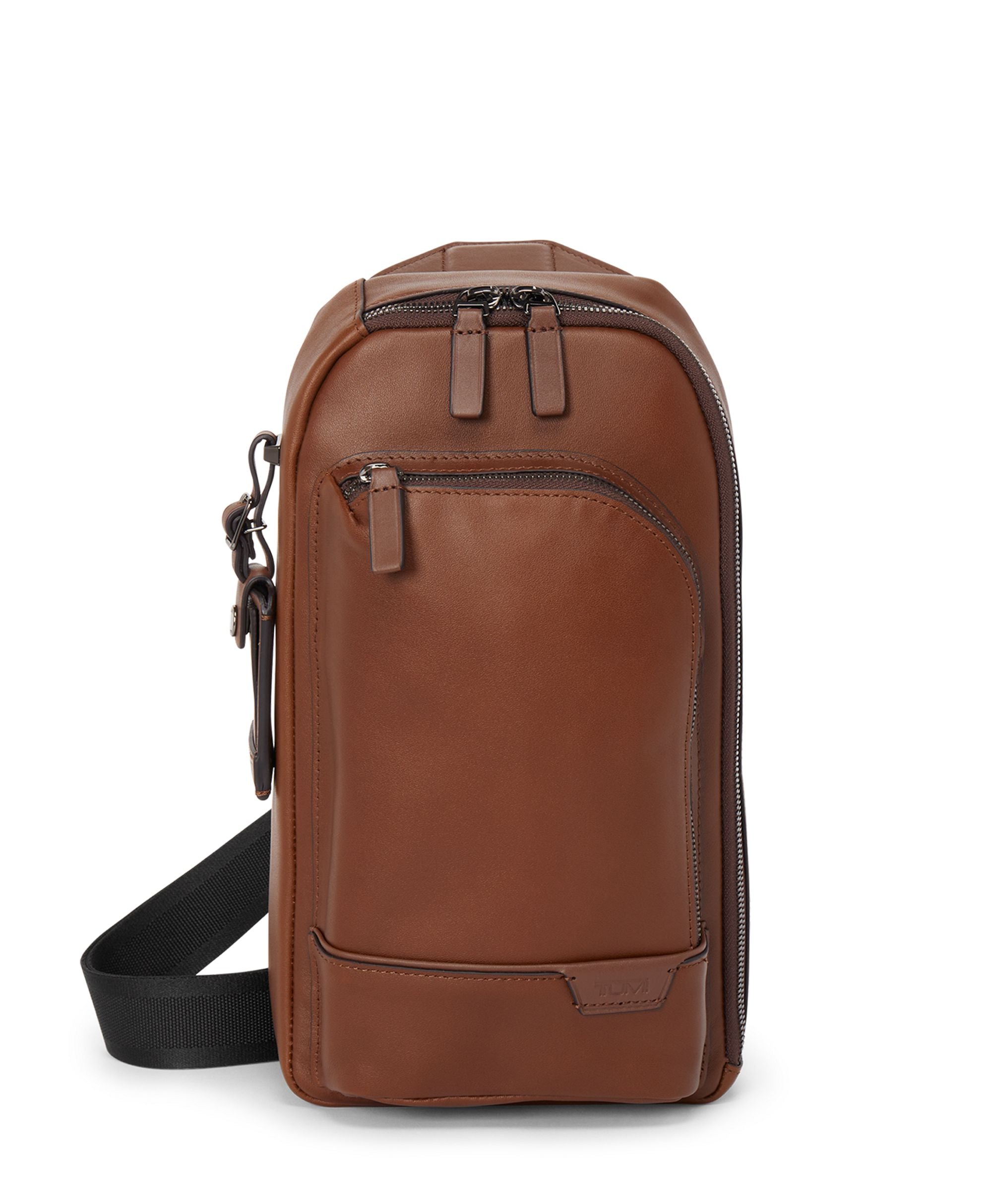 Tumi Sling Bag Cognac Tumi Harrison Gregory Sling - Leather