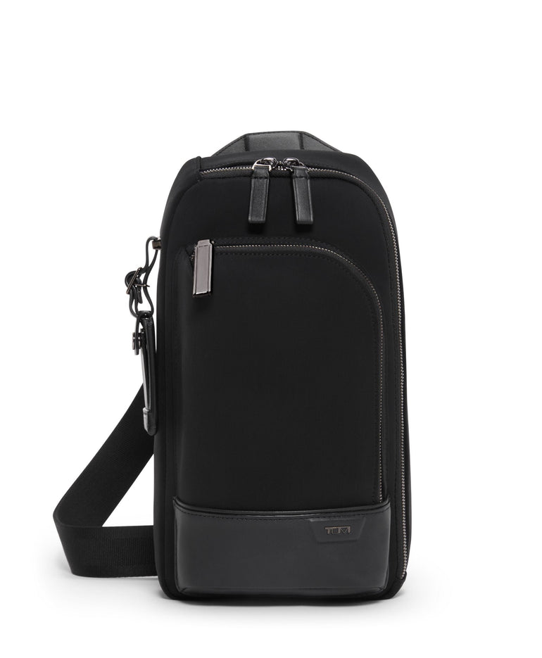 Tumi Sling Bag Midnight Black Tumi Harrison Gregory Sling