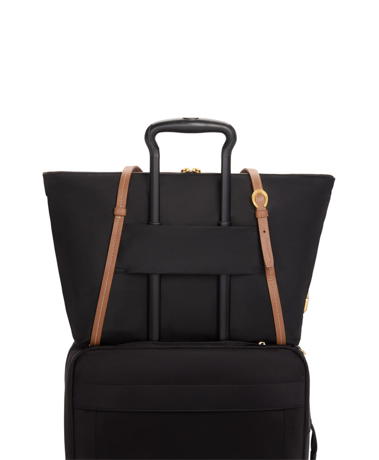 Tumi Tote Bag Black/Bridle Tumi Voyageur Q Tote