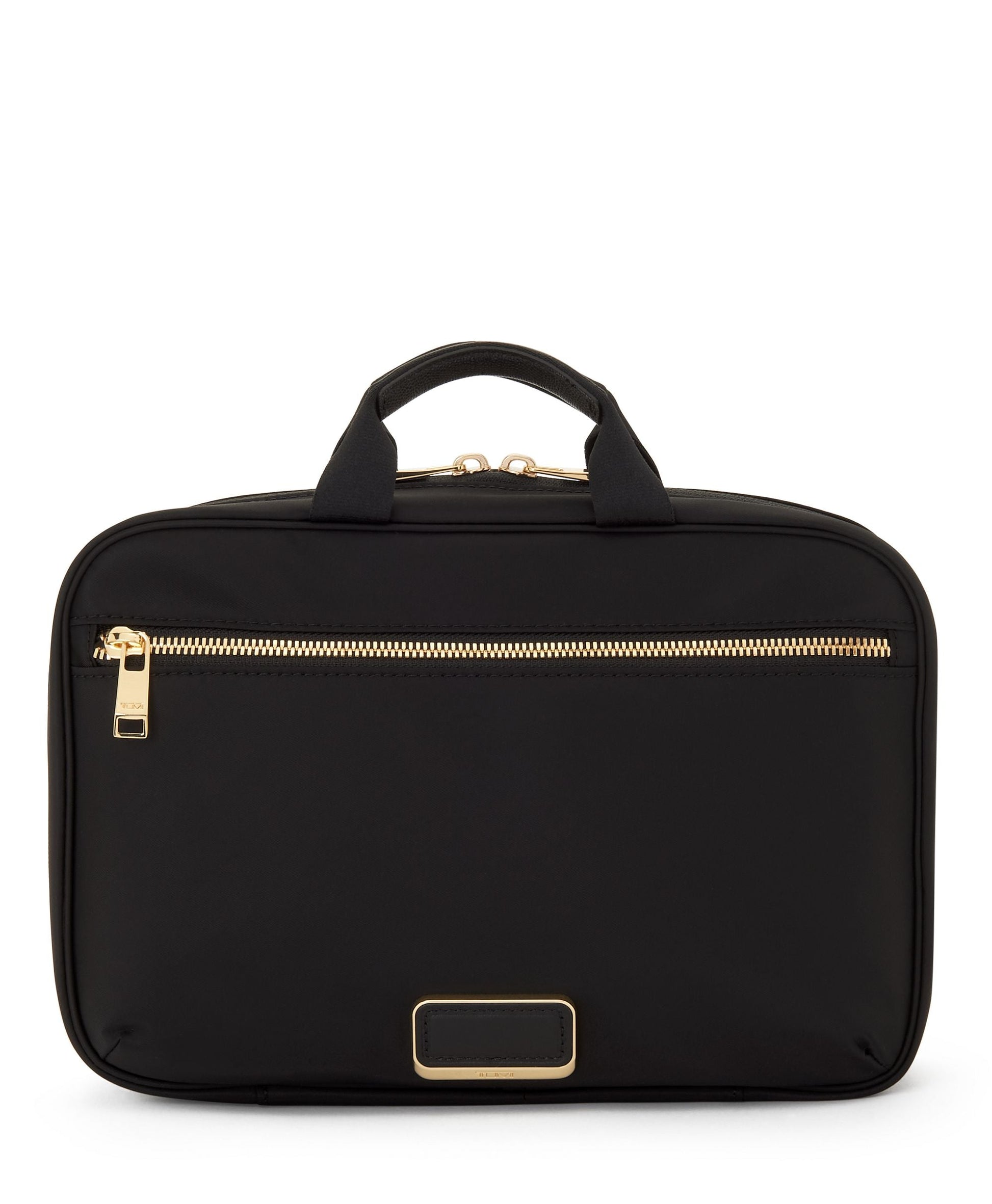 Tumi Travel Accessories Black/Gold Tumi Voyageur Madeline Cosmetic