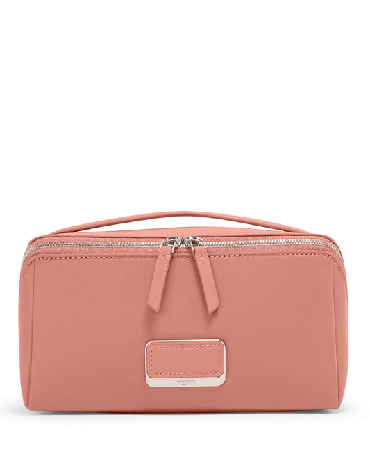 Tumi Travel Accessories Pink Clay Tumi Voyageur Dallas Cosmetic Bag