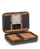 Tumi Travel Accessories Textured Gunmetal Tumi 19 Degree Aluminum Cigar Case