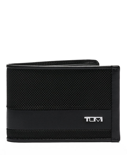 Tumi Wallets Black Tumi Alpha Slim Single Billfold