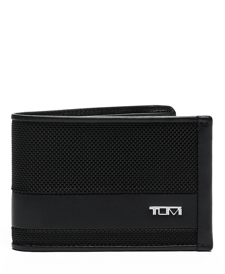 Tumi Wallets Black Tumi Alpha Slim Single Billfold
